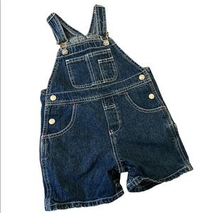 Vintage Baby Gap Short Overalls